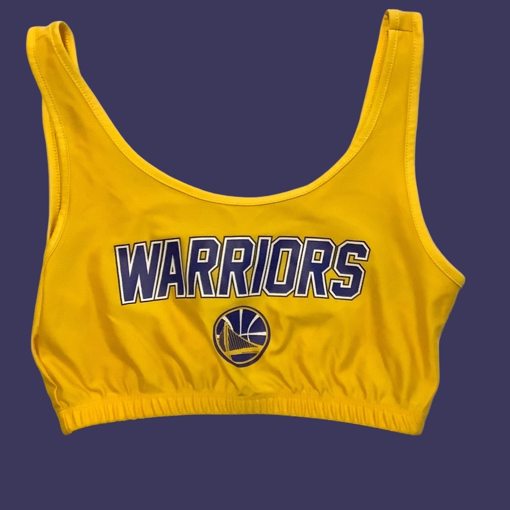 Warriors NBA Sports Bra